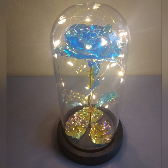 Other - Blue LED Rose Light